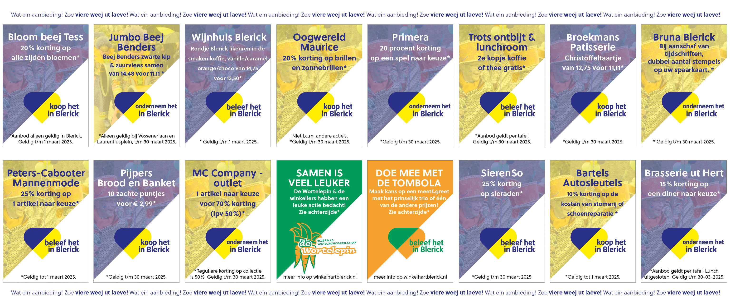 Veurdeilvouchers Wortelepin Winkelhart 2025